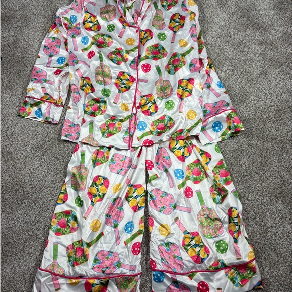 Other - Vibrant Multicolor Women's Pickleball Pajama Set